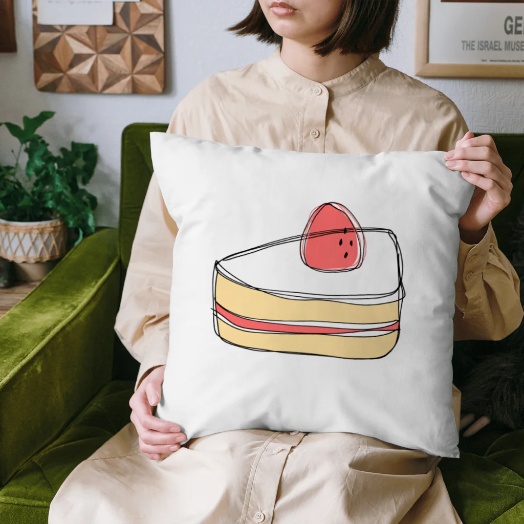 チョコミントのショートケーキ🍰 Cushion