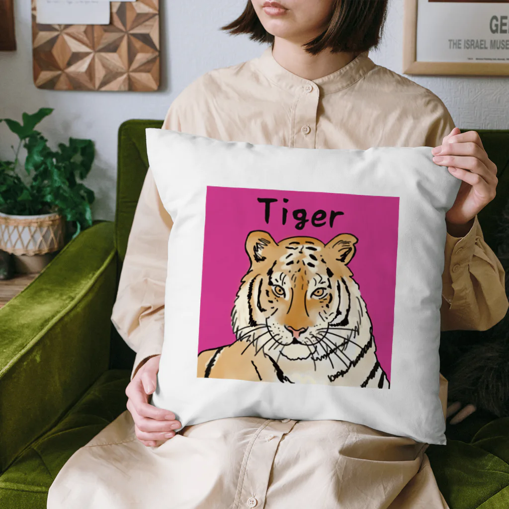 chienotobiraのTiger…🐅 Cushion