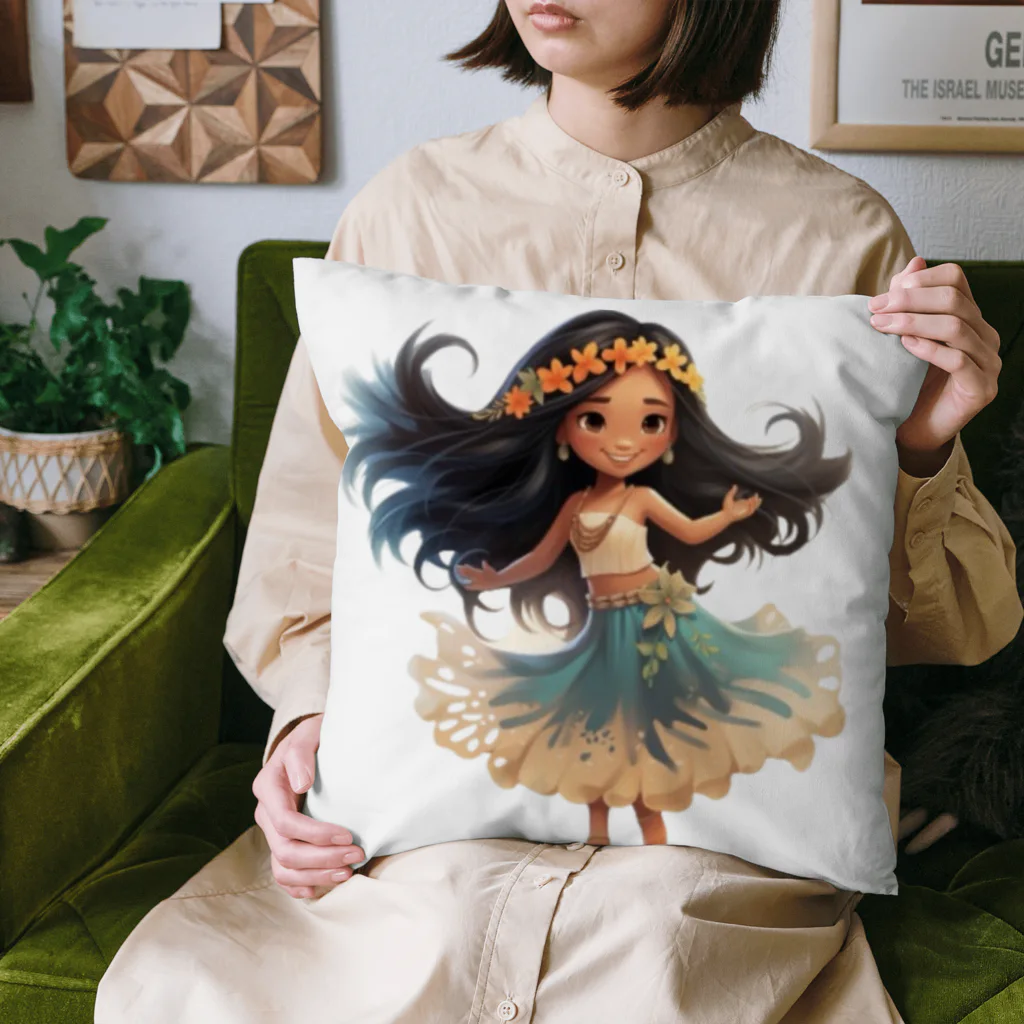 miimishopのフラガール Cushion