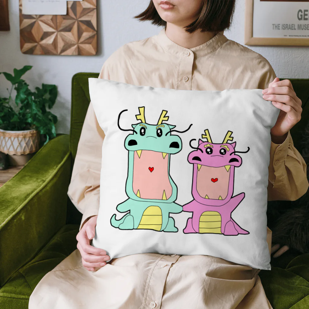 たげてげ屋のこれからも仲良くまた来年もの１２月 Cushion