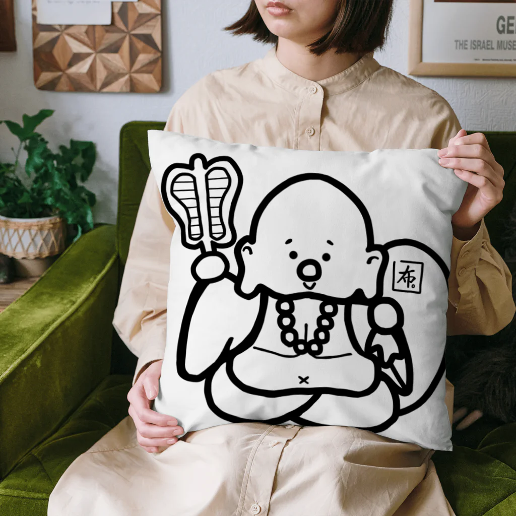 ゆーちゃんのおえかきの布袋さん。 Cushion