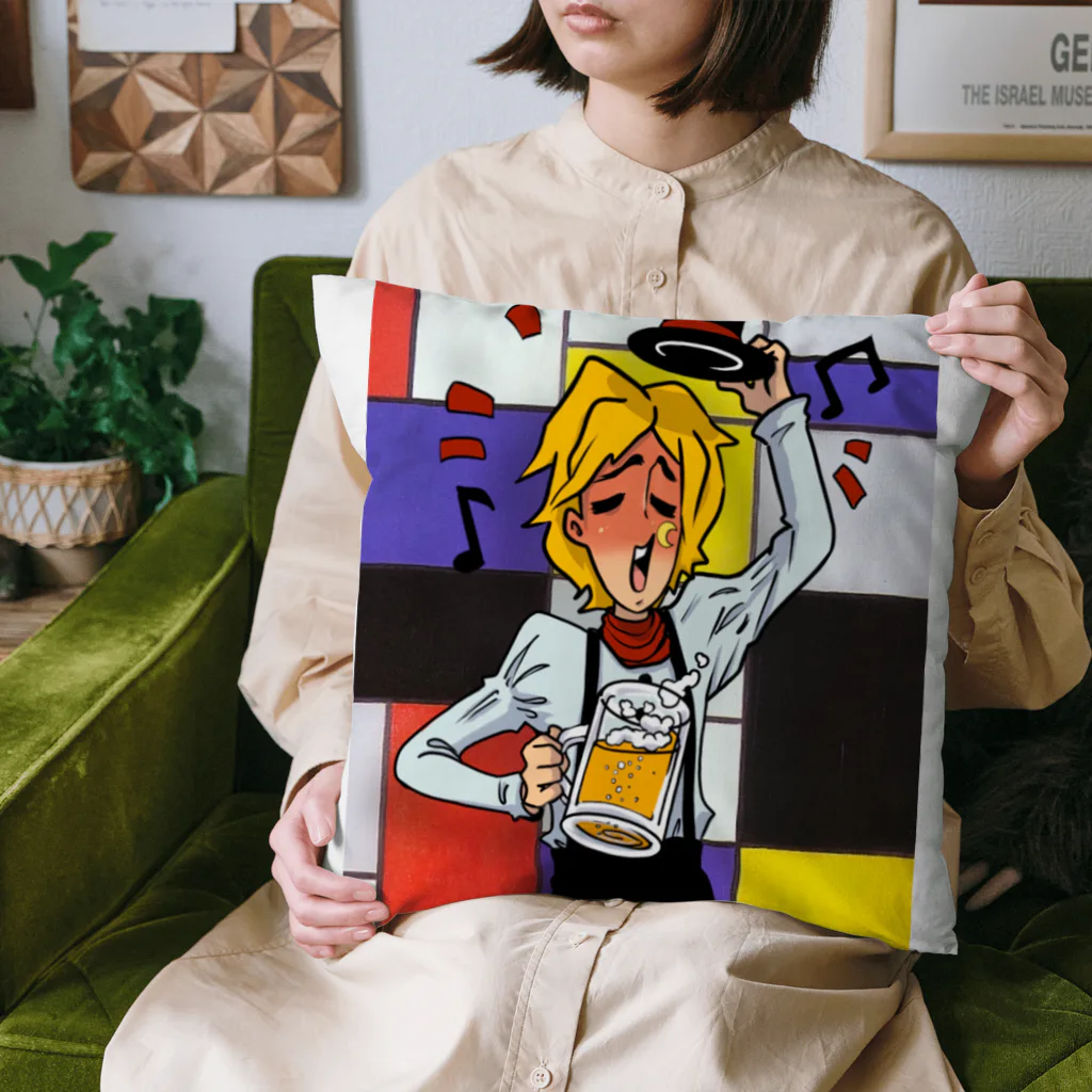 Studio L.O.Lの【酔いどれ】クラウン・スペード Cushion