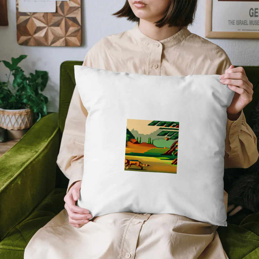 lallypipiのドット柄の世界「野生の王国」グッズ Cushion