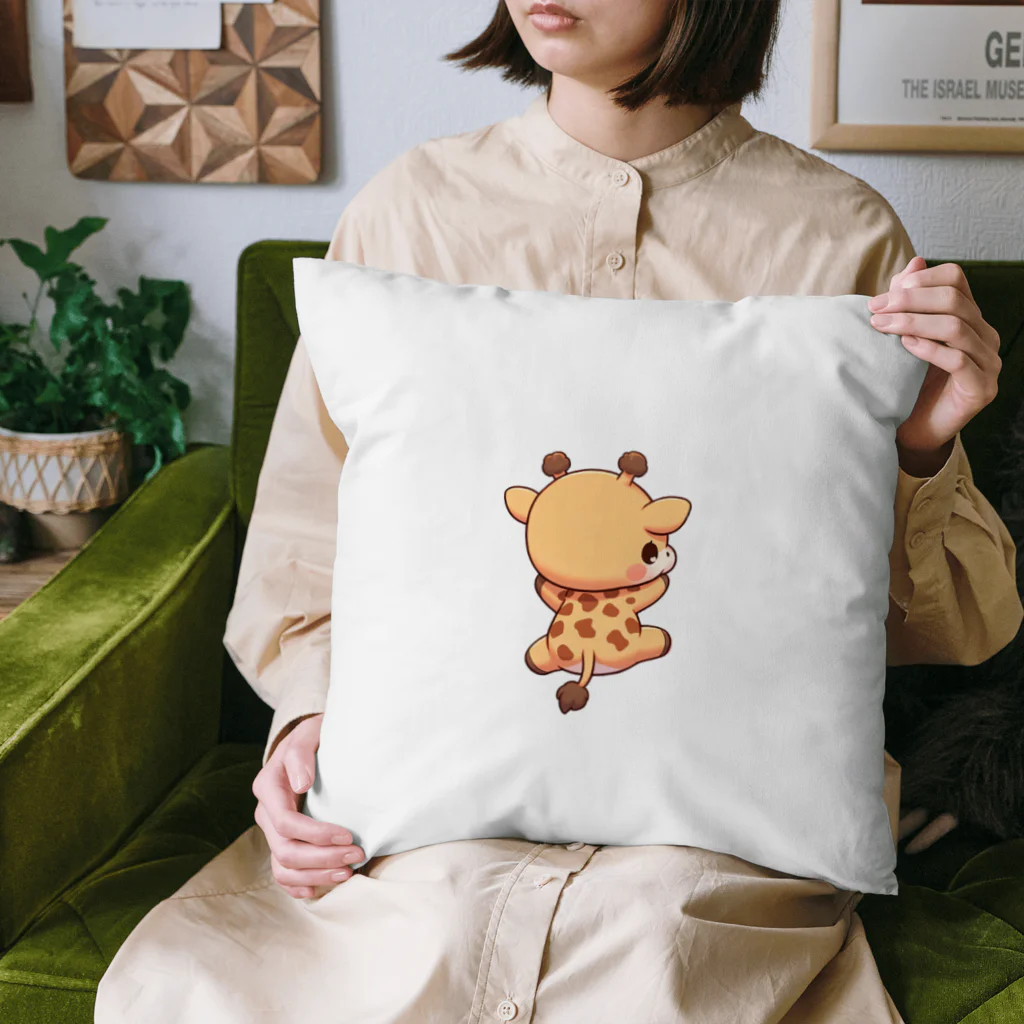 ゆづるの首を使わないキリン Cushion