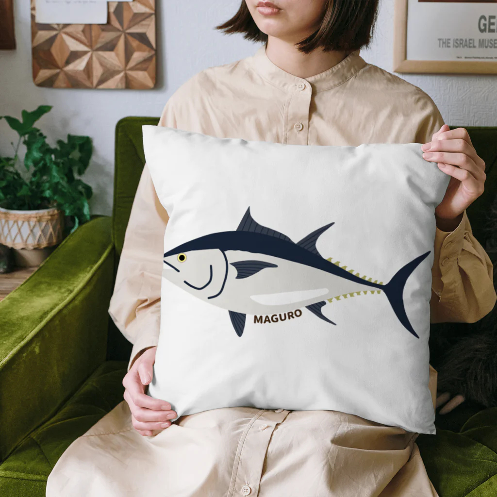 あざらしの7つどうぐの止まらない止まれない！マグロ Cushion