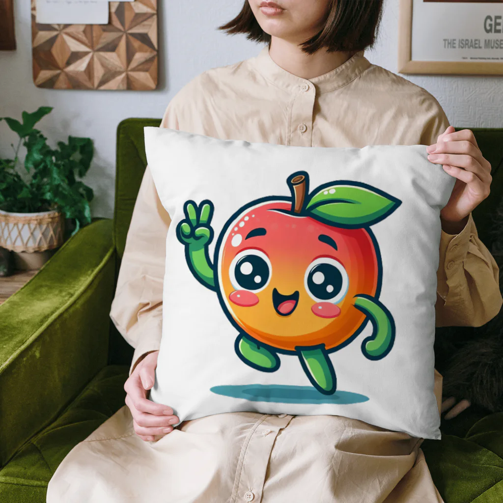 createaiのりんごたん Cushion