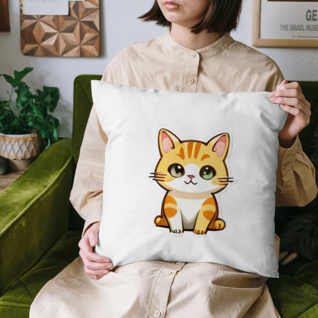 ふわふわ動物スタジオのほっこり癒し! まんまるにゃんこ Cushion