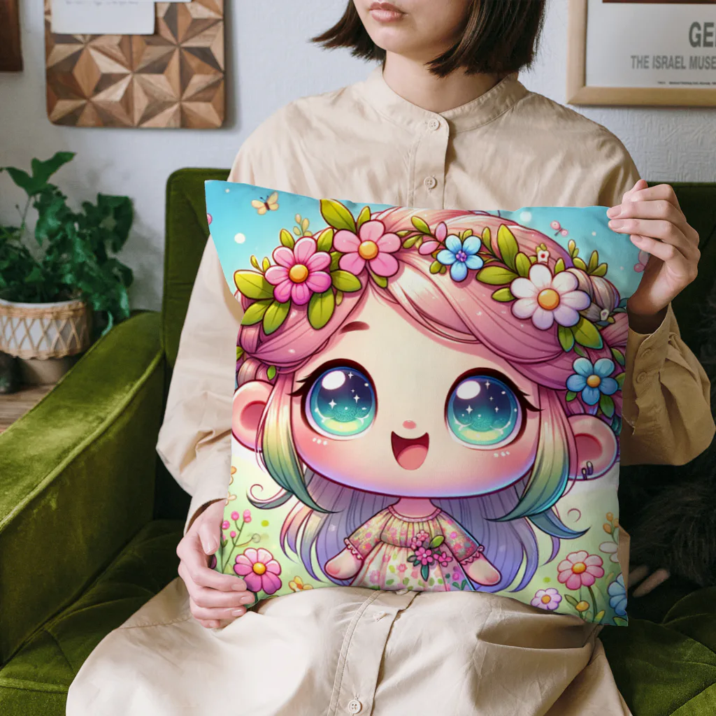 the blue seasonの春の使者 Cushion