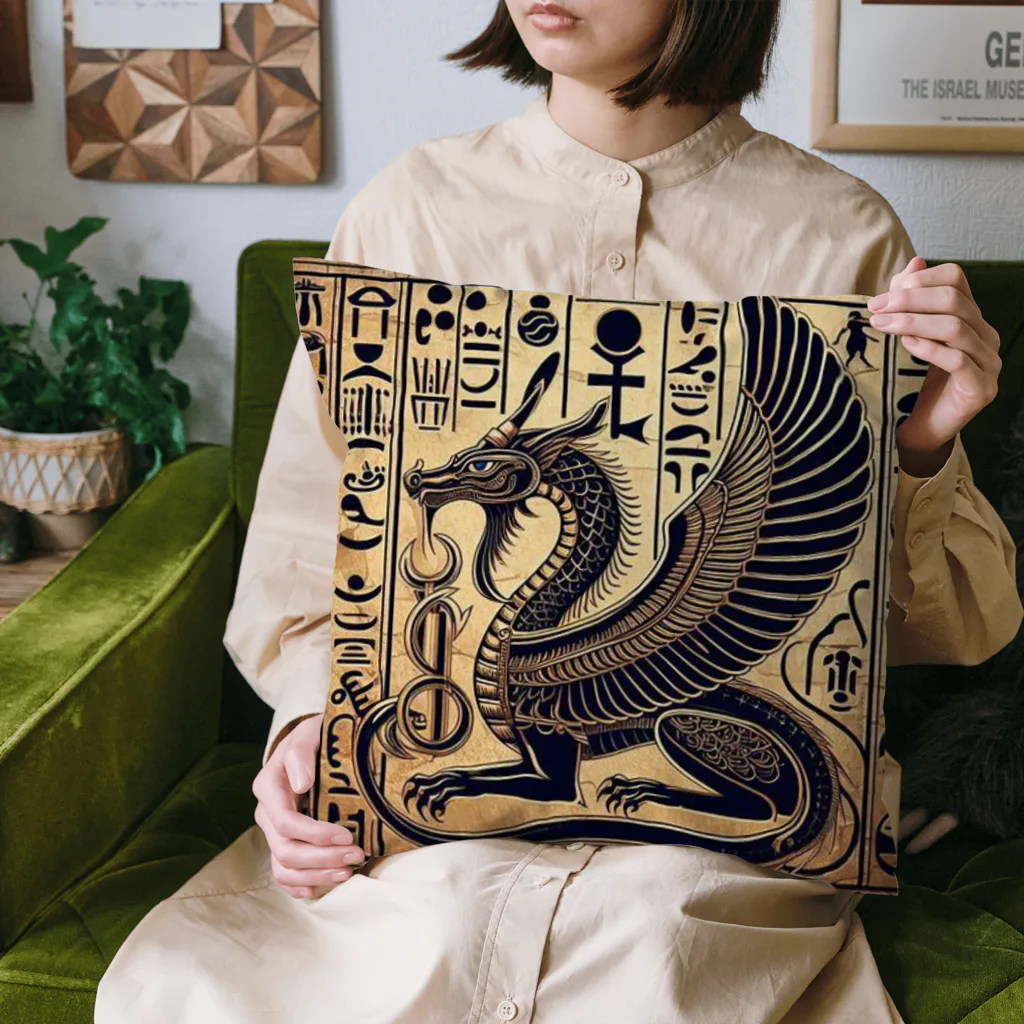 5656ショップのエジプトに隠されしドラゴンの起源 Cushion