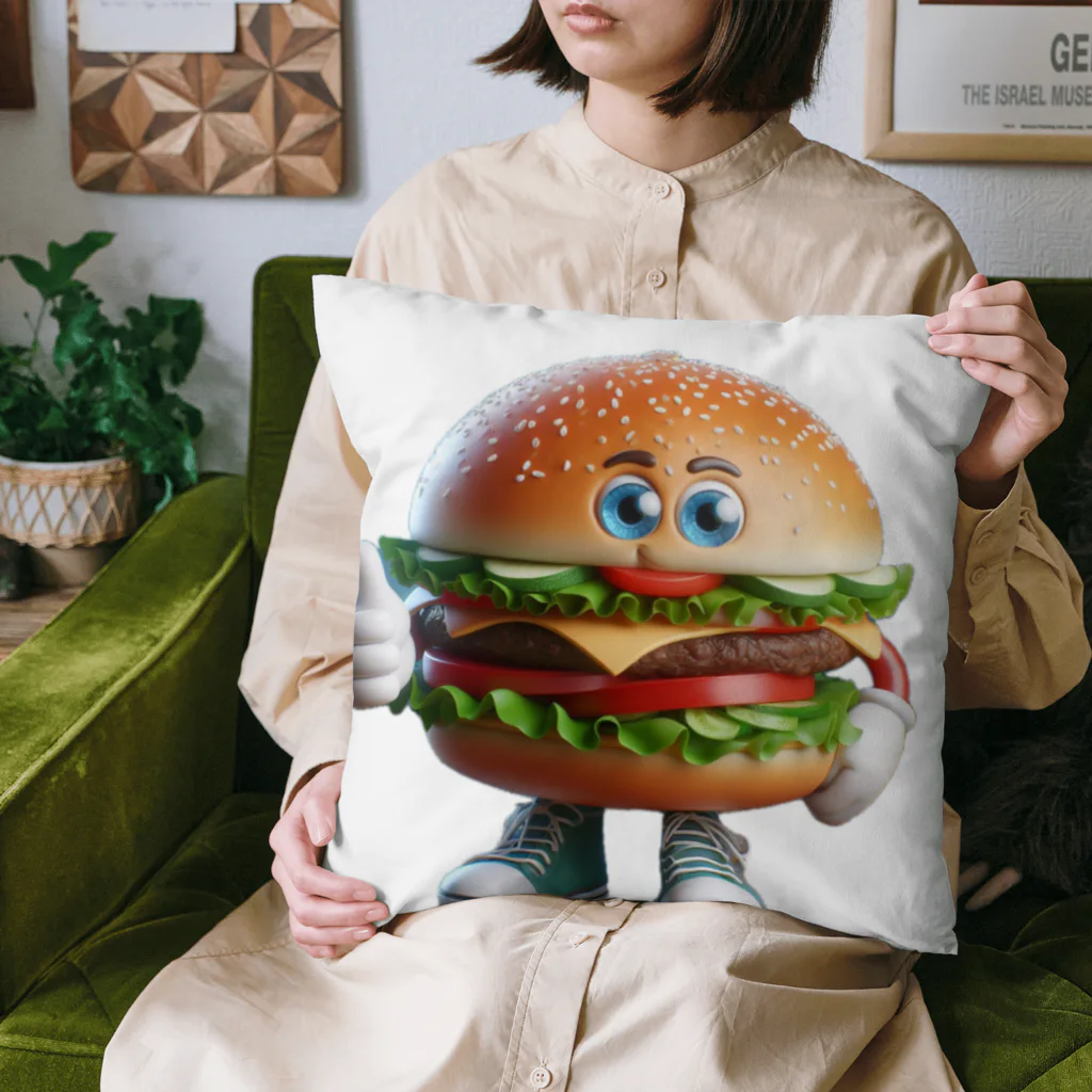 delightful styleのMr. Burger Cushion