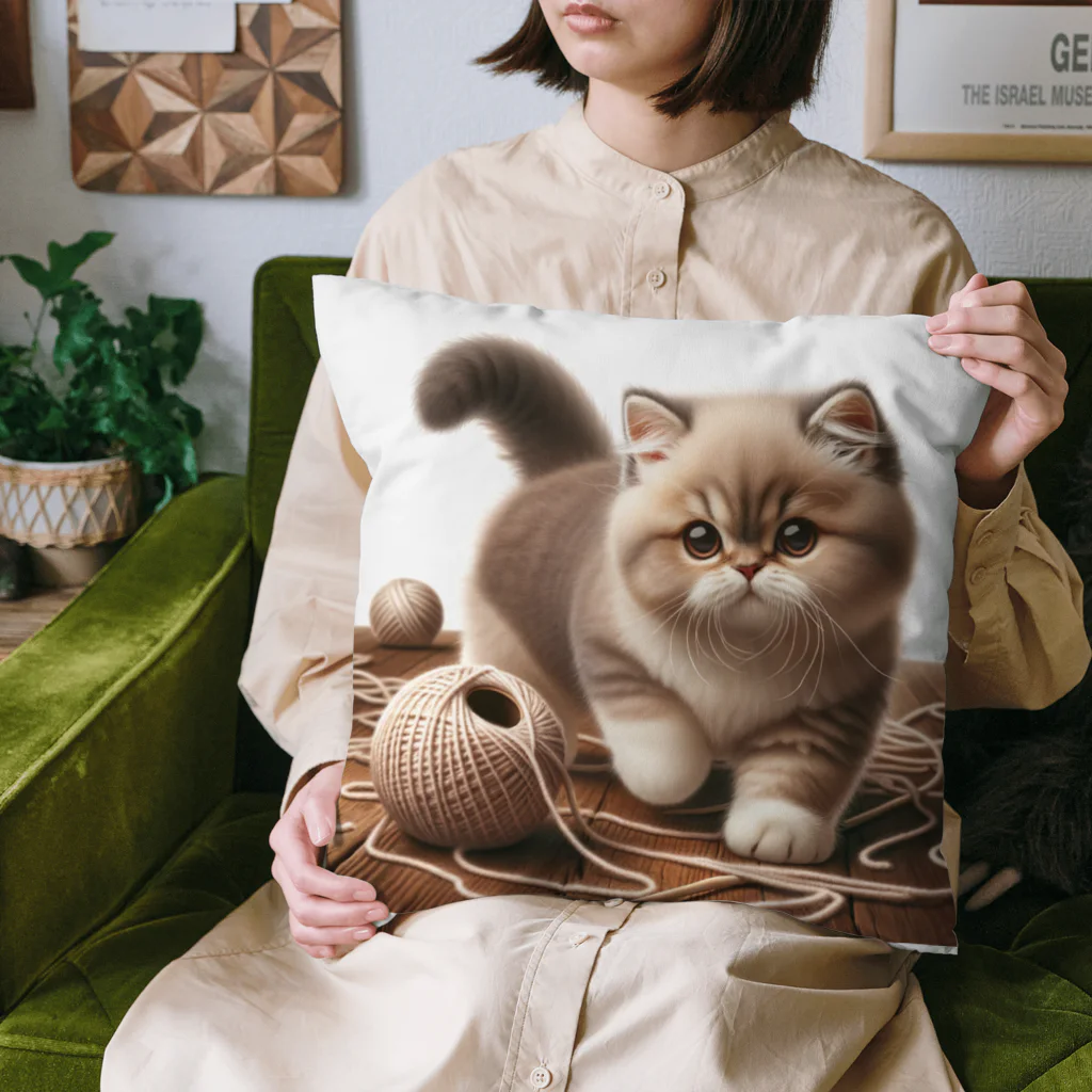 ★curryのかわいいマンチカンシリーズ Cushion