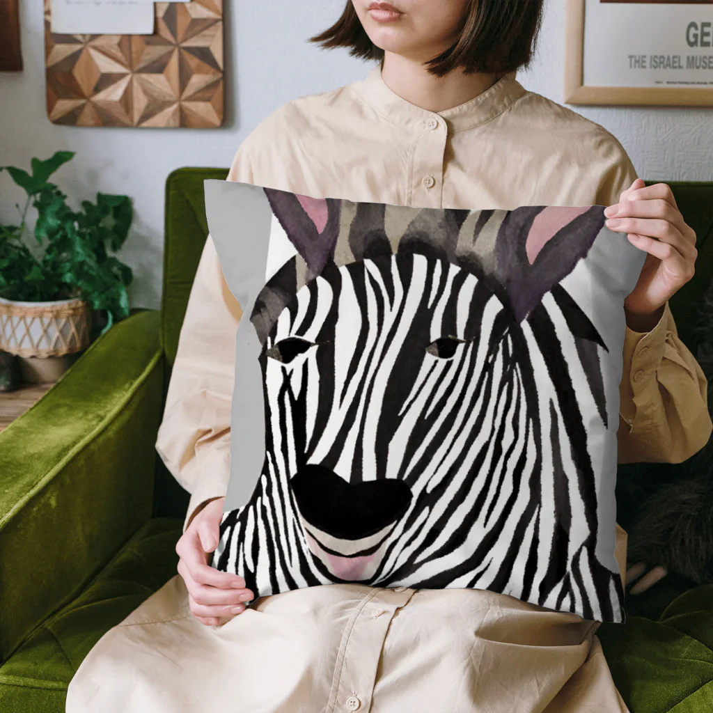 Miri Miriのシマウマ Cushion