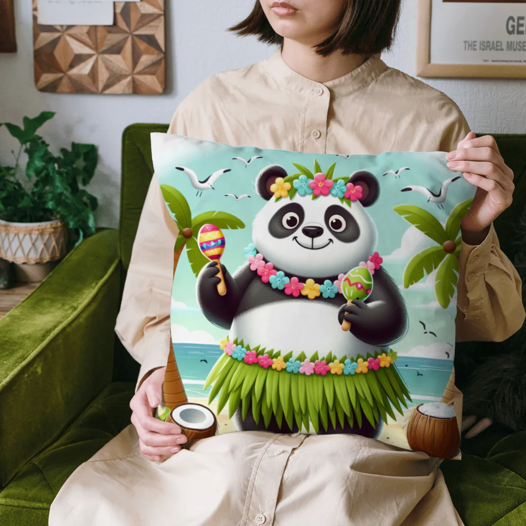 redpanda_pandaのALOHAパンダ Cushion