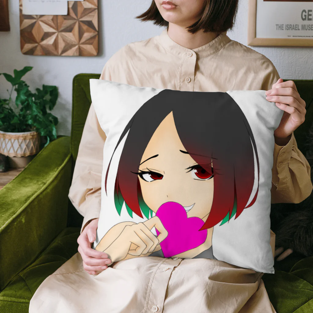 フライング・ラビットファイヤのゲスうさぎグッズ1 Cushion