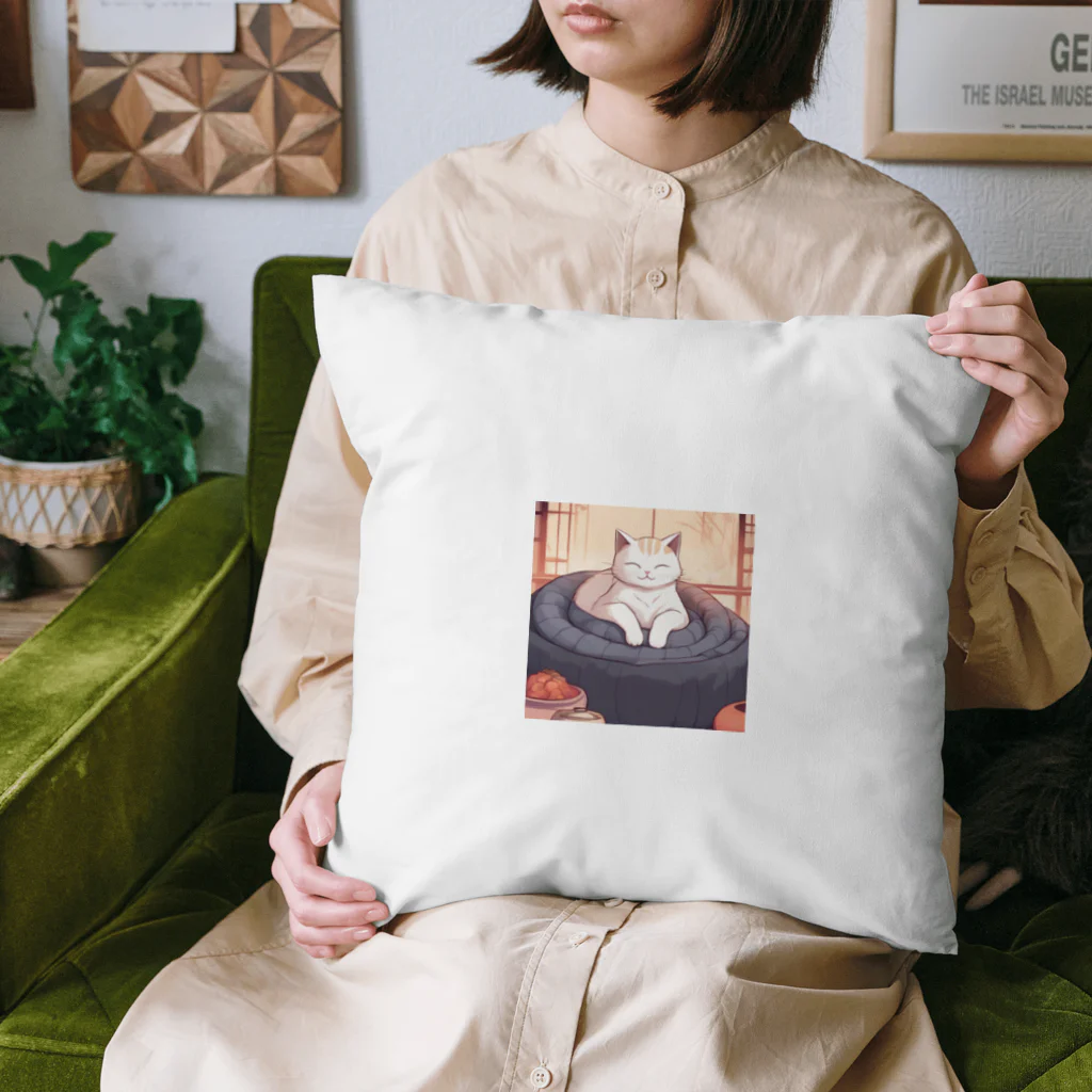 runa1234のこたつ猫 Cushion