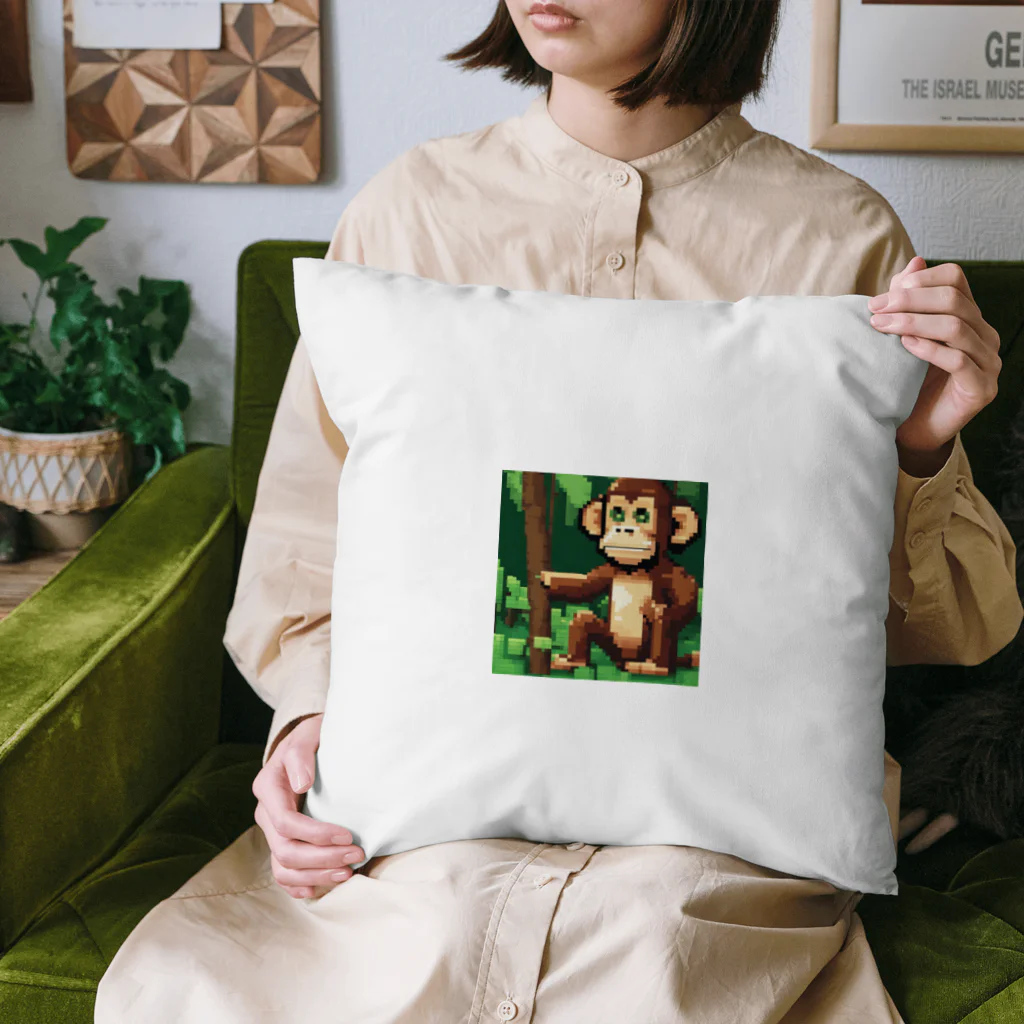 クリティカルクローの知らせるサルくん Cushion