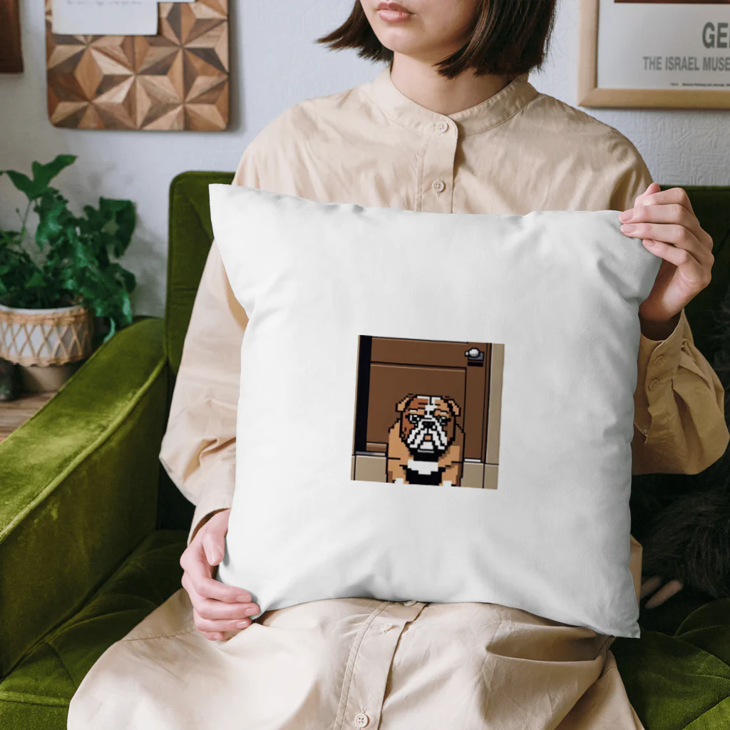 barisukaの用心棒ブルドッグ Cushion