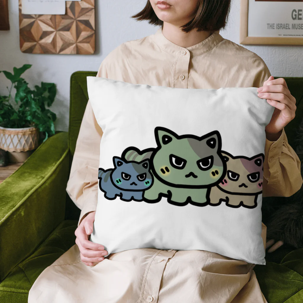 KAPPANGのバトルにゃん★ファミリー Cushion