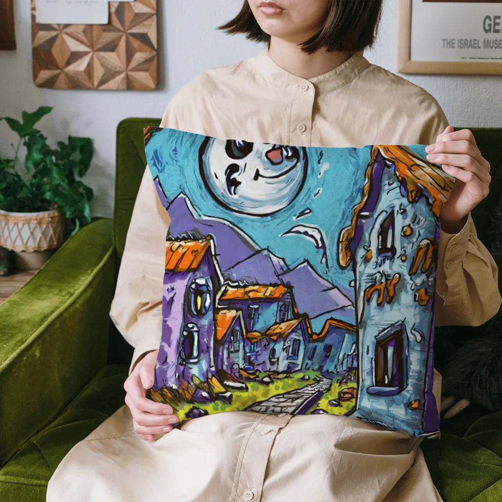 Paonのズーのゾンビくんの町 Cushion