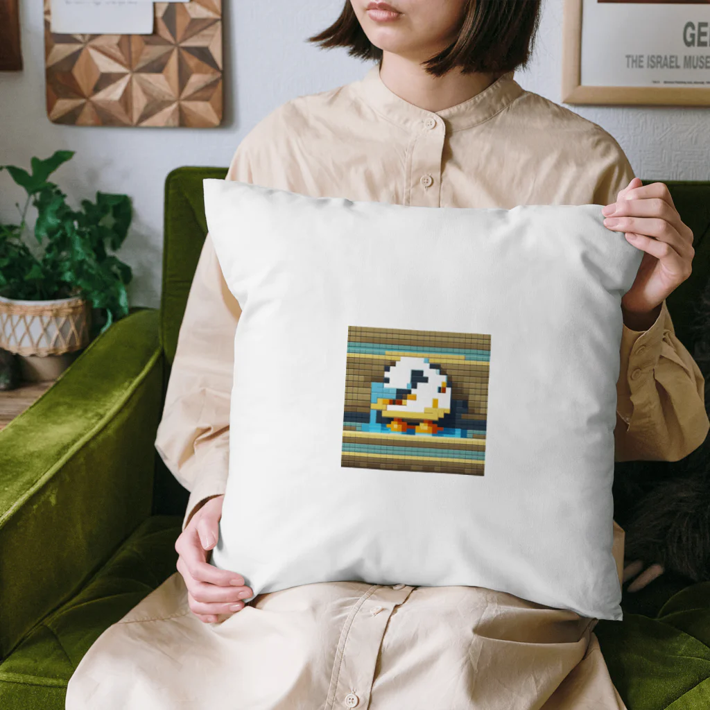 bousyounenの水しぶきをあげるアヒルの足指 Cushion