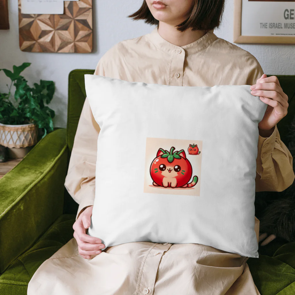 コウヘイのトマト猫 Cushion