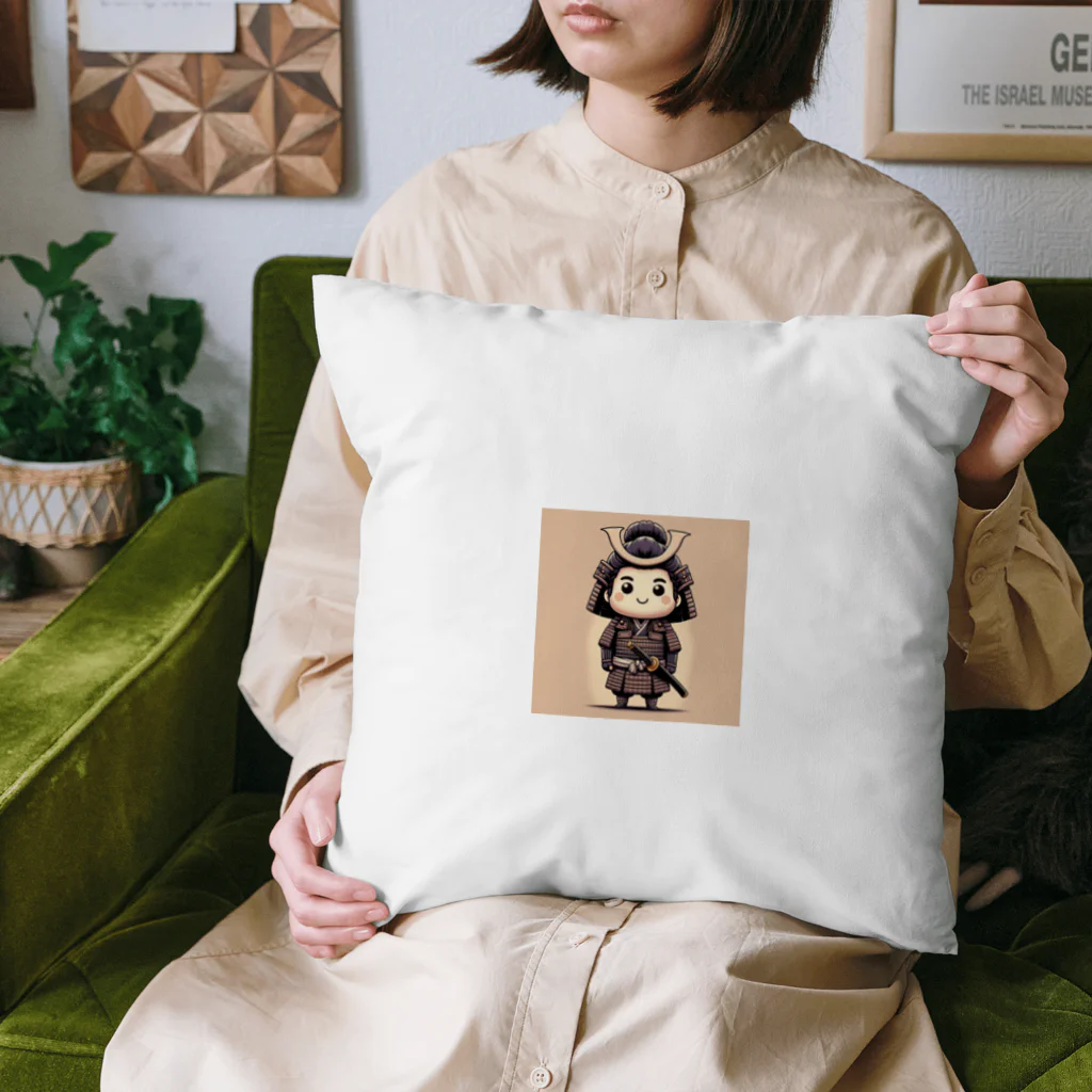 戦国時代マニアのデフォルメ北条氏康君 Cushion