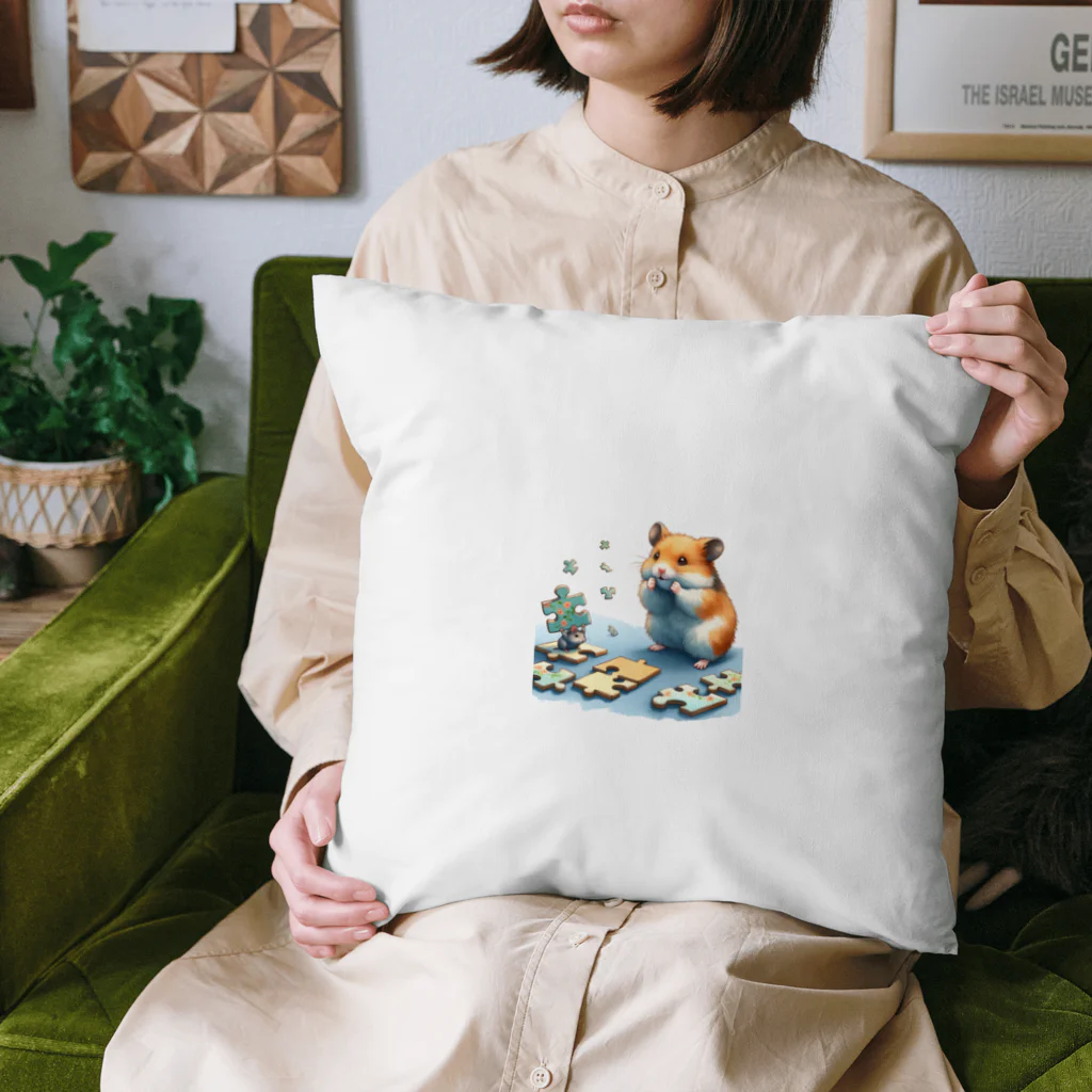 えほんのふんわりぺーじのクルミの失敗から学ぶ Cushion