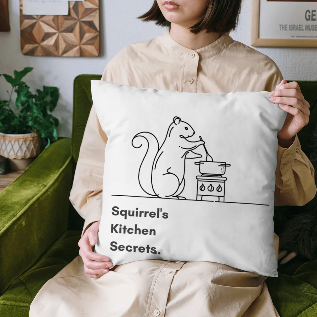 Clozettaのリスの料理 Cushion