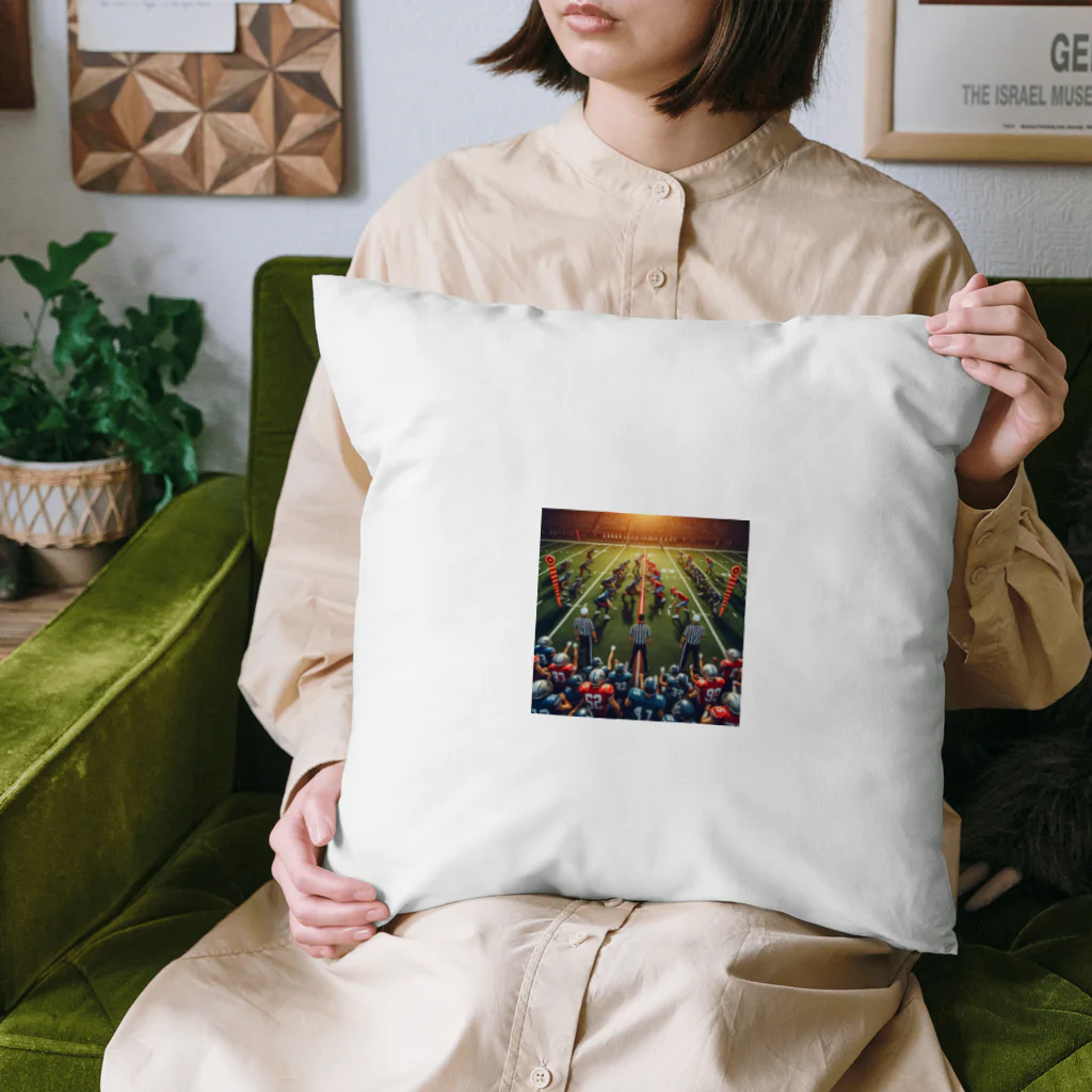 Kare-Raisuの色んなスポーツ　ボール　道具　おしゃれ　アメフト　バスケ Cushion