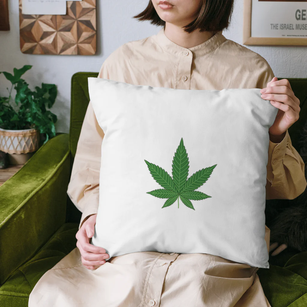 iroiro_ojisan11の大麻 Cushion