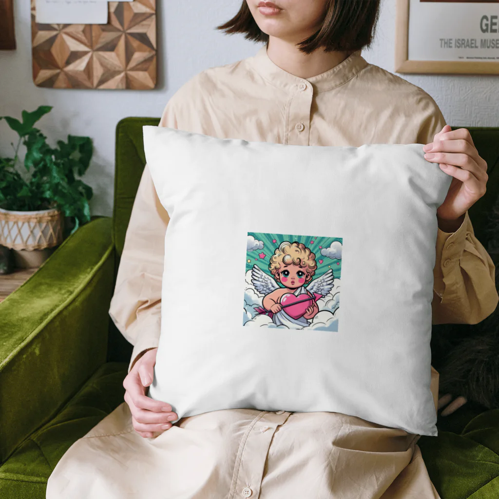 クリームのかわい天使 Cushion