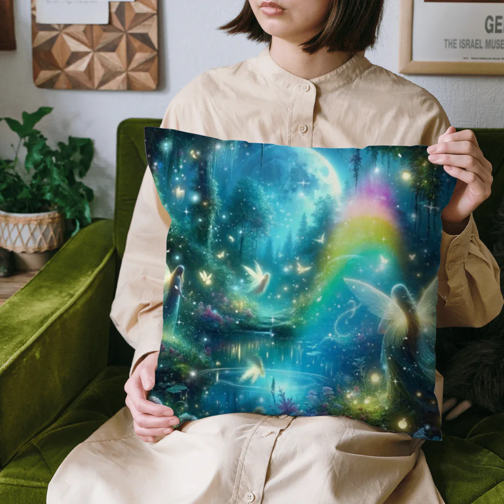 Art-Fusion-YuriのIn the Forest Cushion