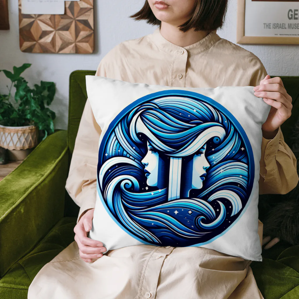 StarColorWaveの【三碧木星】guardian series “Gemini” Cushion