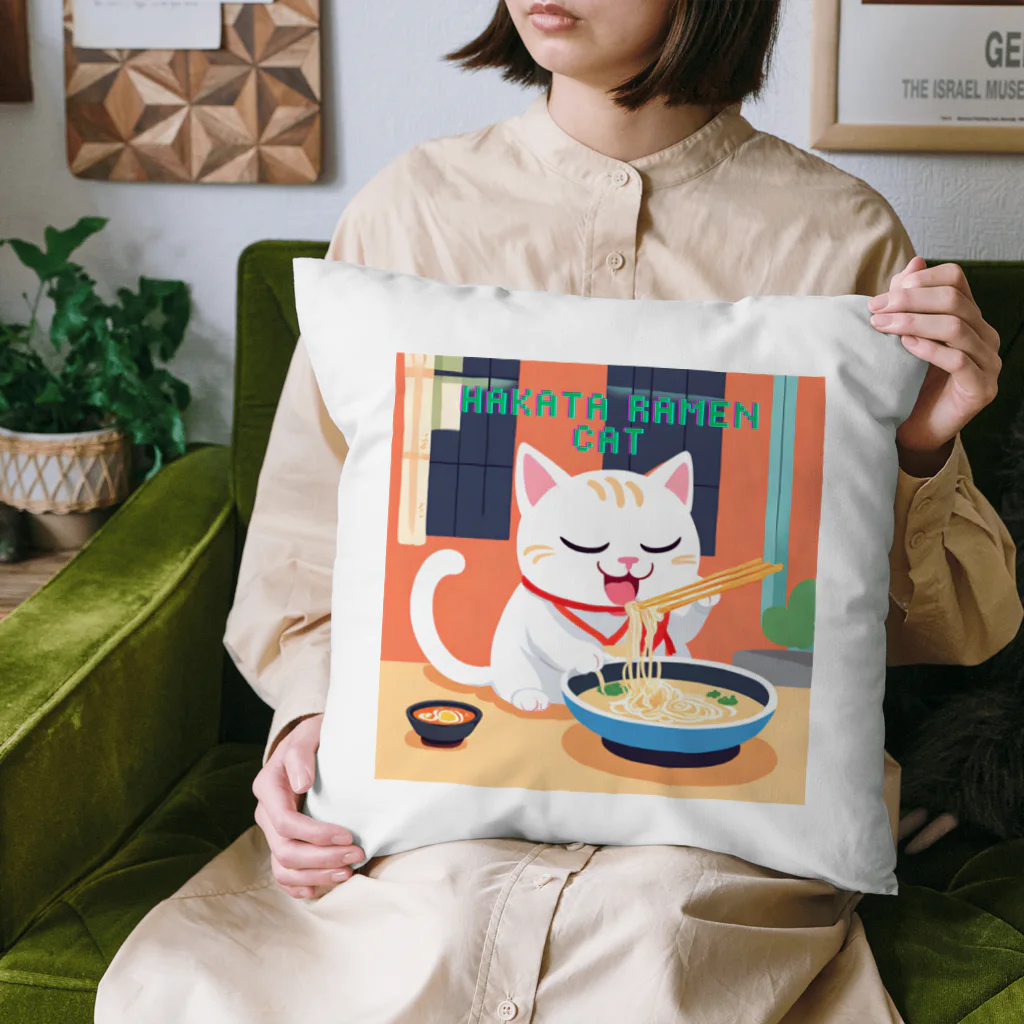 DanefushiのHAKATA RAMEN CAT Cushion