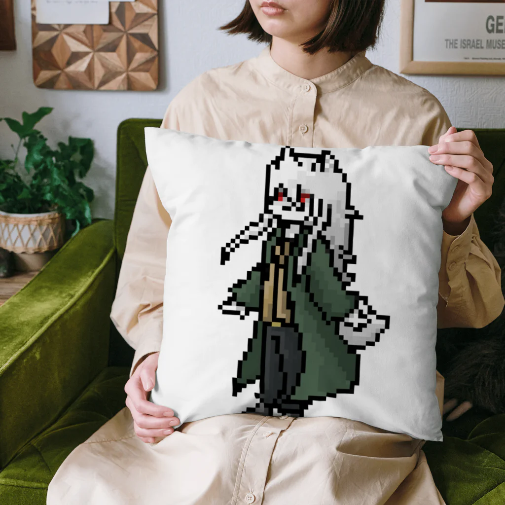 天底点付近のドット絵ネイ2 Cushion