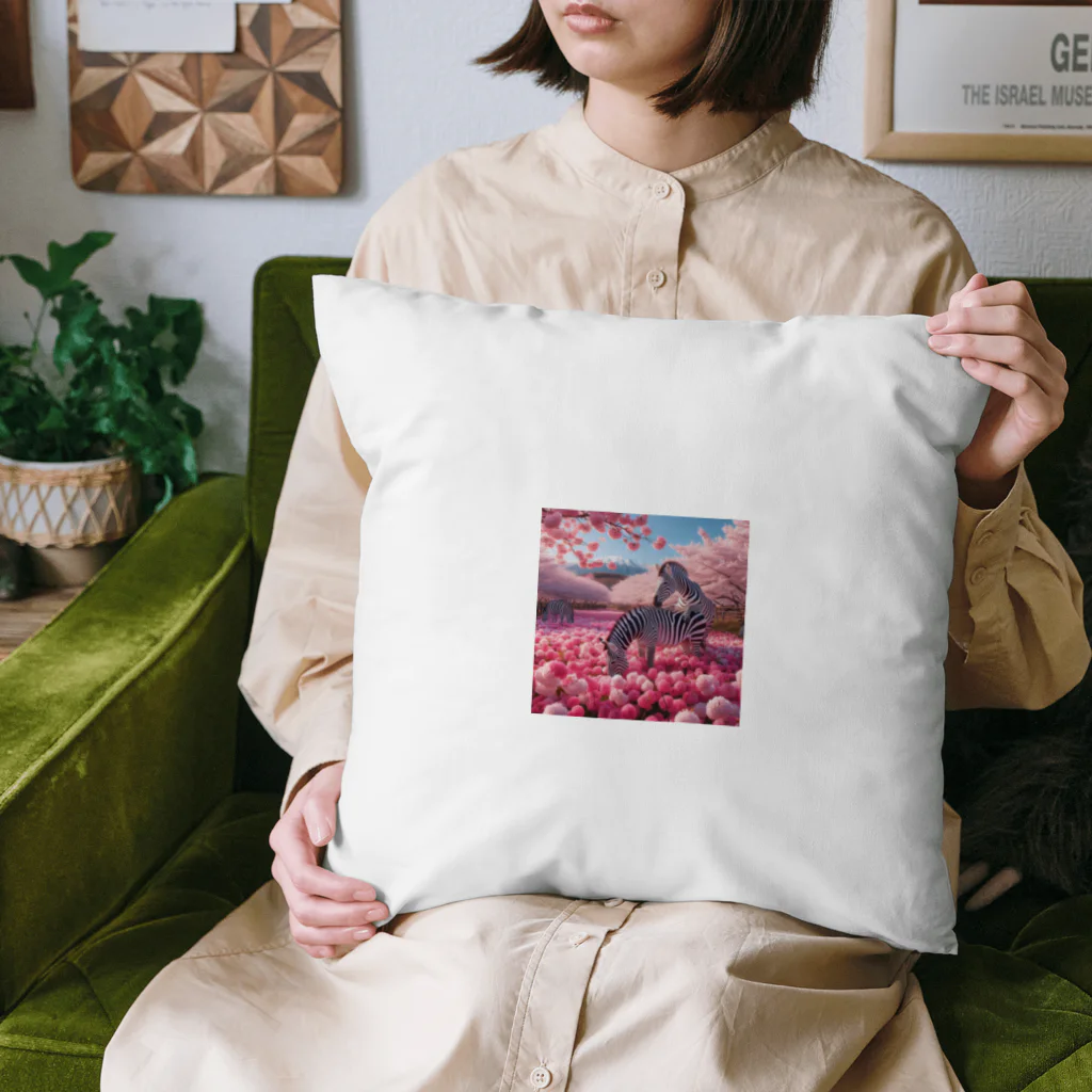 ONE POINTのワクワクする春 Cushion