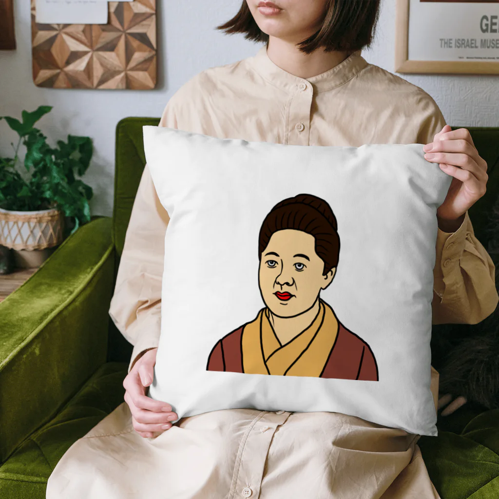 ホビヲノエのお店のかわいい津田梅子 Cushion