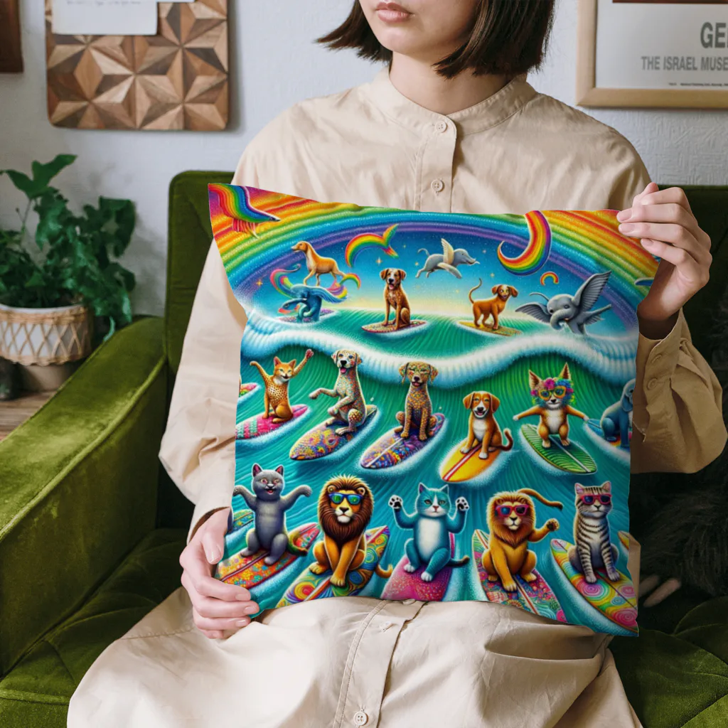 assorted goodsの賑やかサーフィン🏝️ Cushion