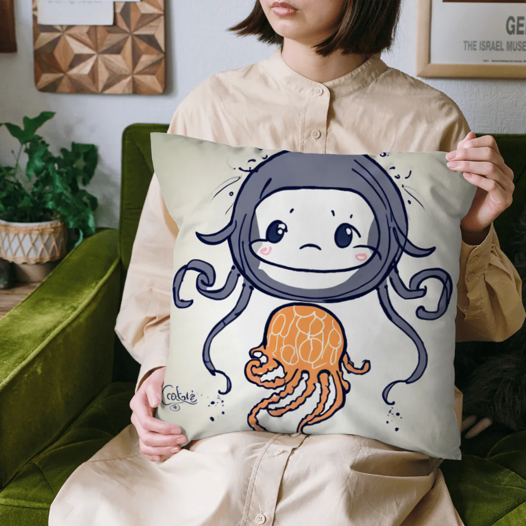 MEGROOVEのクラゲの子 Cushion