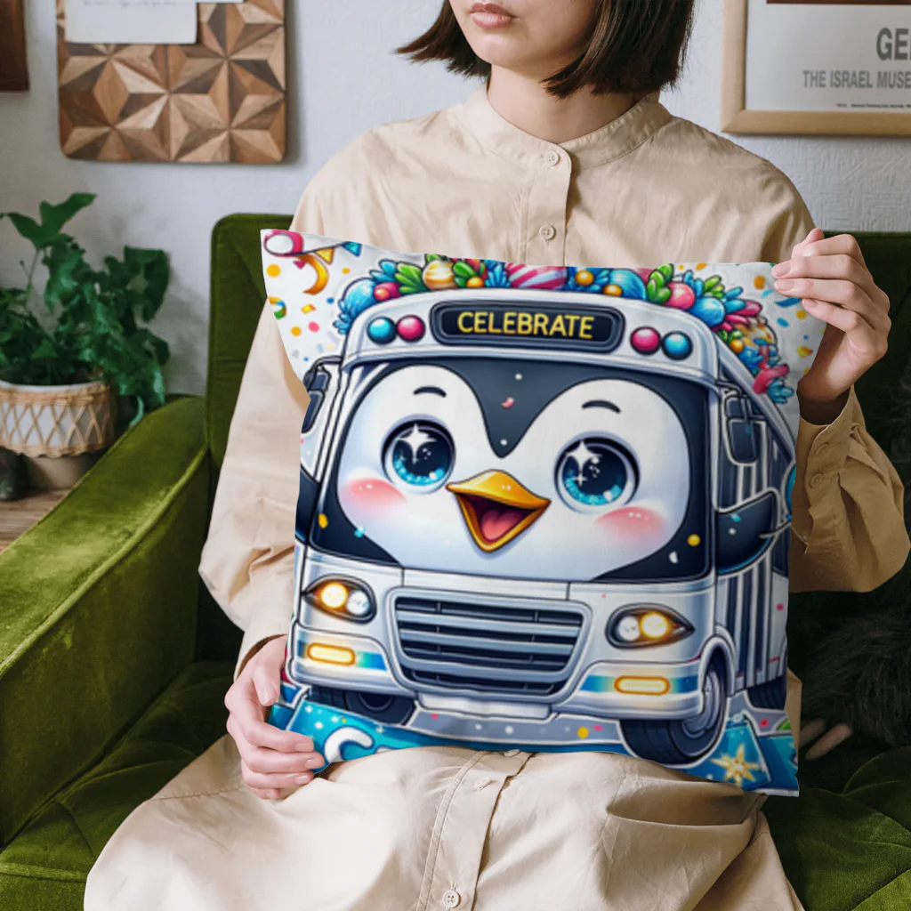 iwabousのペンギンバス Cushion