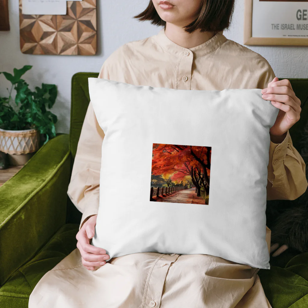 AQUAMETAVERSEの紅葉　なでしこ1478 Cushion