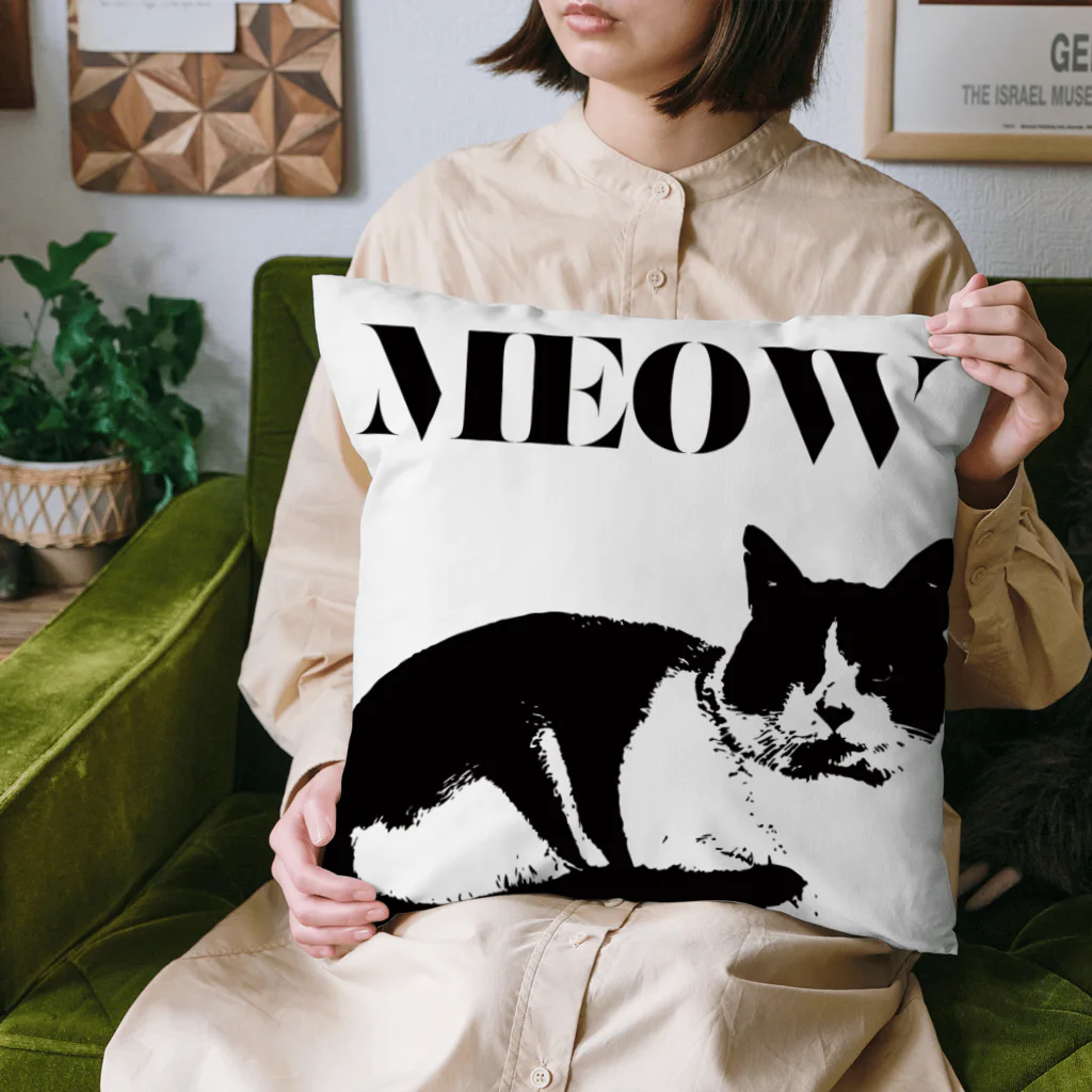 野良猫アーカイブのMEOW Cushion