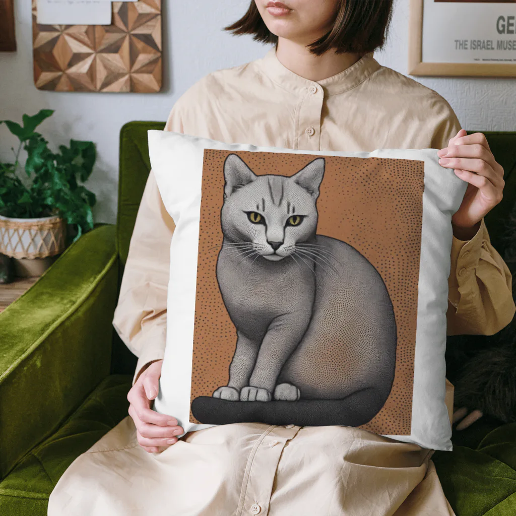 F2 Cat Design Shopのhairless cat 001 Cushion