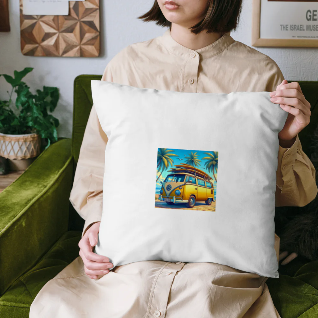 c-kichiの海辺のフォルクスワーゲン Cushion