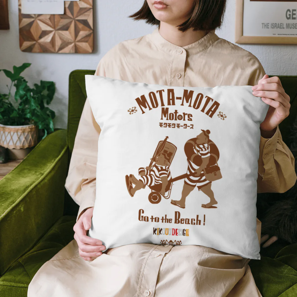 KIKUUUDESIGNのgo to the beach! Cushion