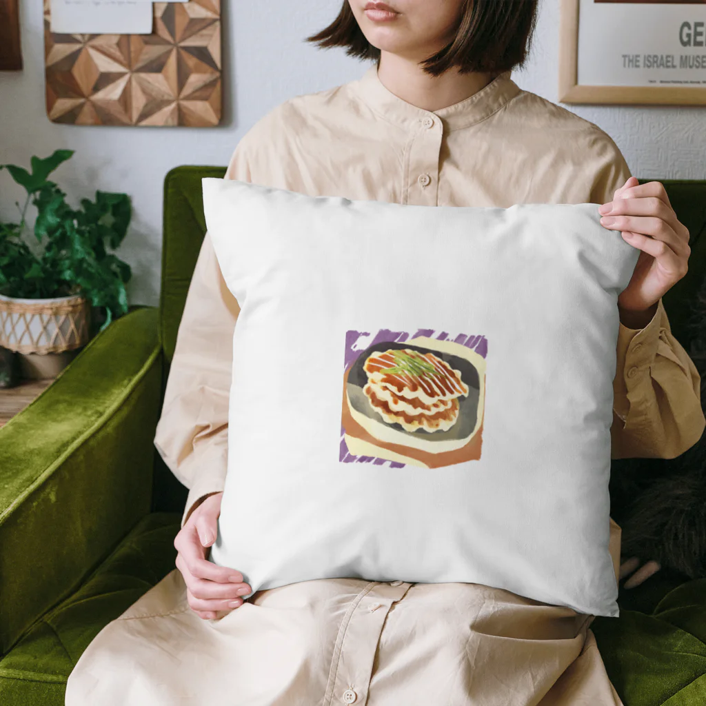 K-SHIKI_JapanesethingsのOKONOMIYAKI Cushion