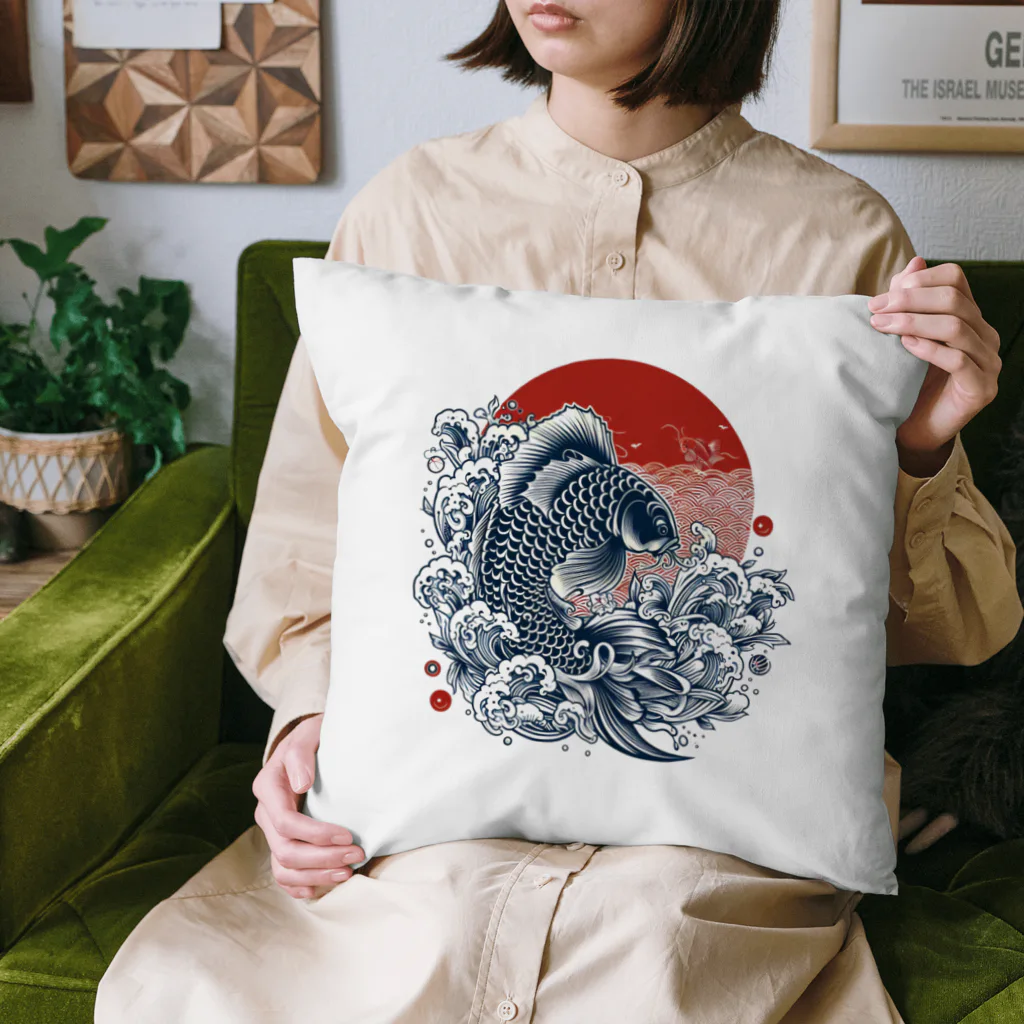 tohateの鯉 Cushion