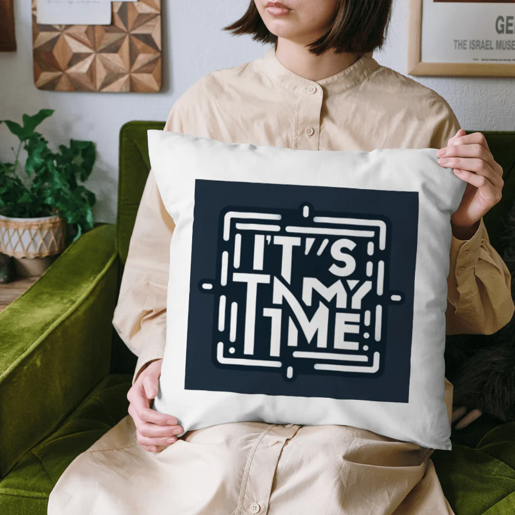 ねこにんじゃショップのIt's my time 2nd クッション