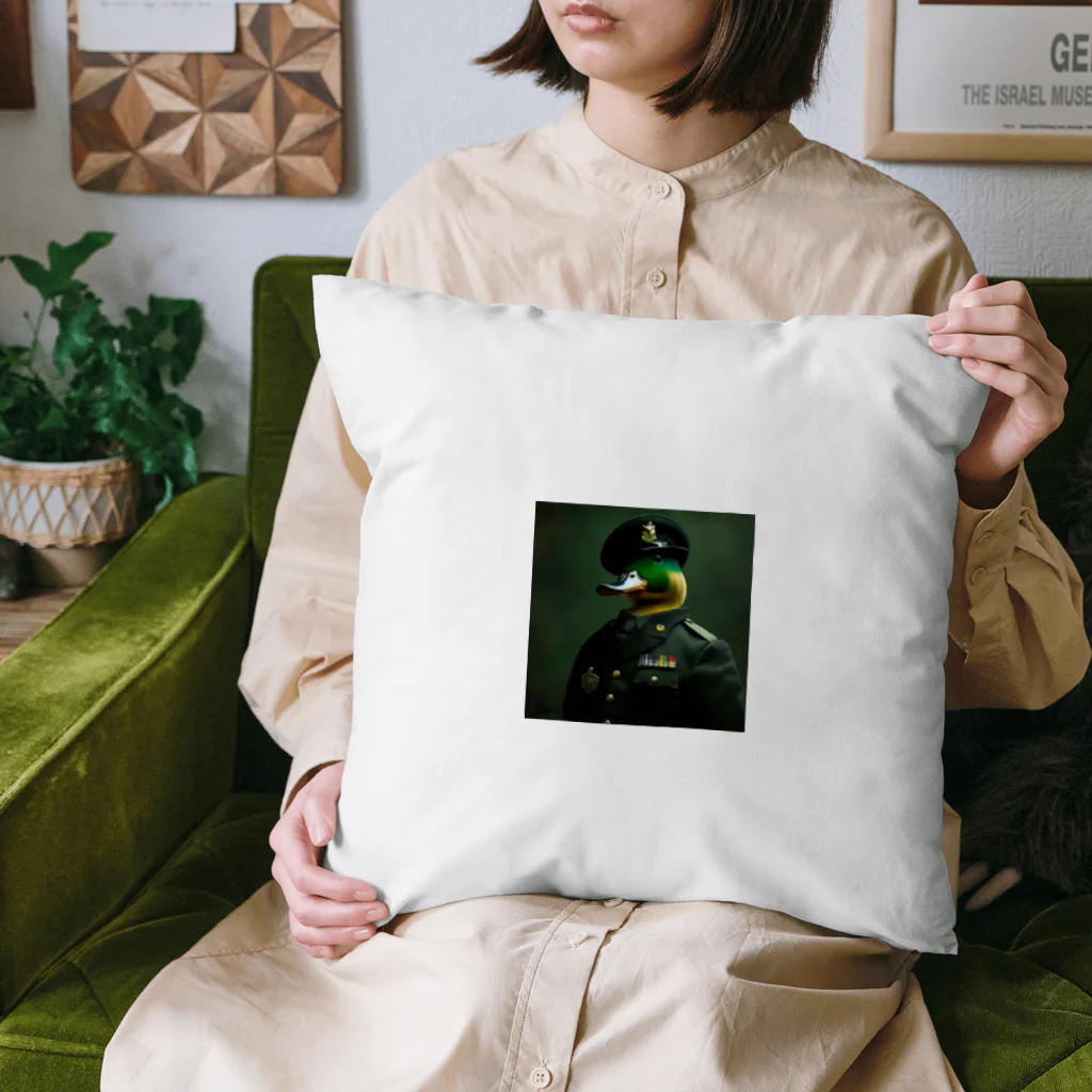 piropiropのアヒル軍曹 Cushion