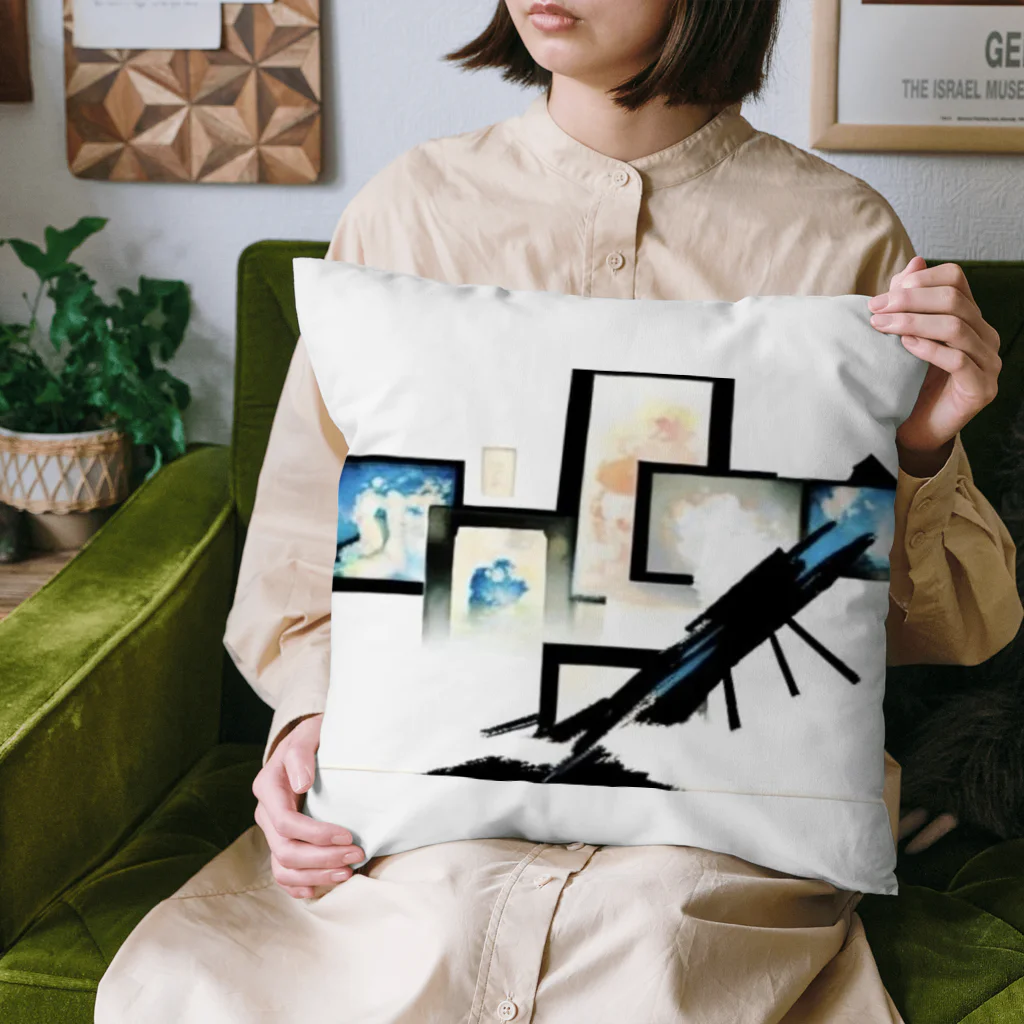 nejimakidori27のアートの魔法 Cushion